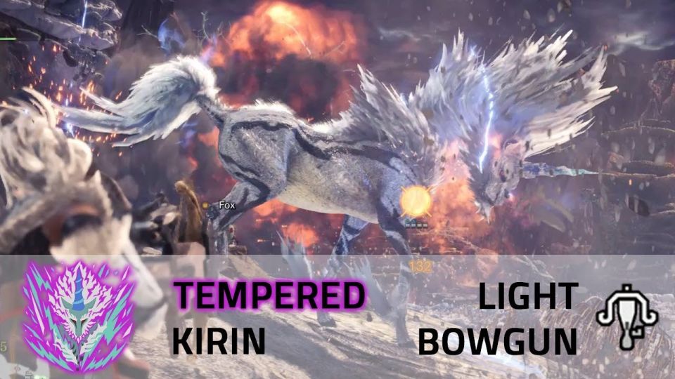 Tempered Kirin | Light Bowgun | Monster Hunter World video thumbnail